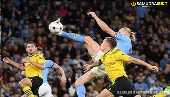 Erling Haaland Berhasil Bungkam Borussia Dortmund Etihad Stadium